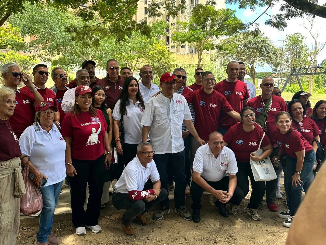 ABP continúa organizando en Baruta para acompañar a María Corina Machado