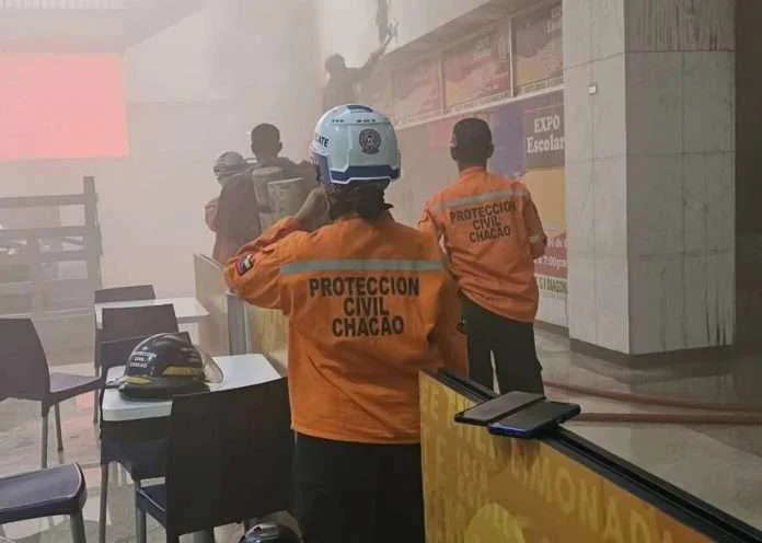 Controlado incendio en el CCCT