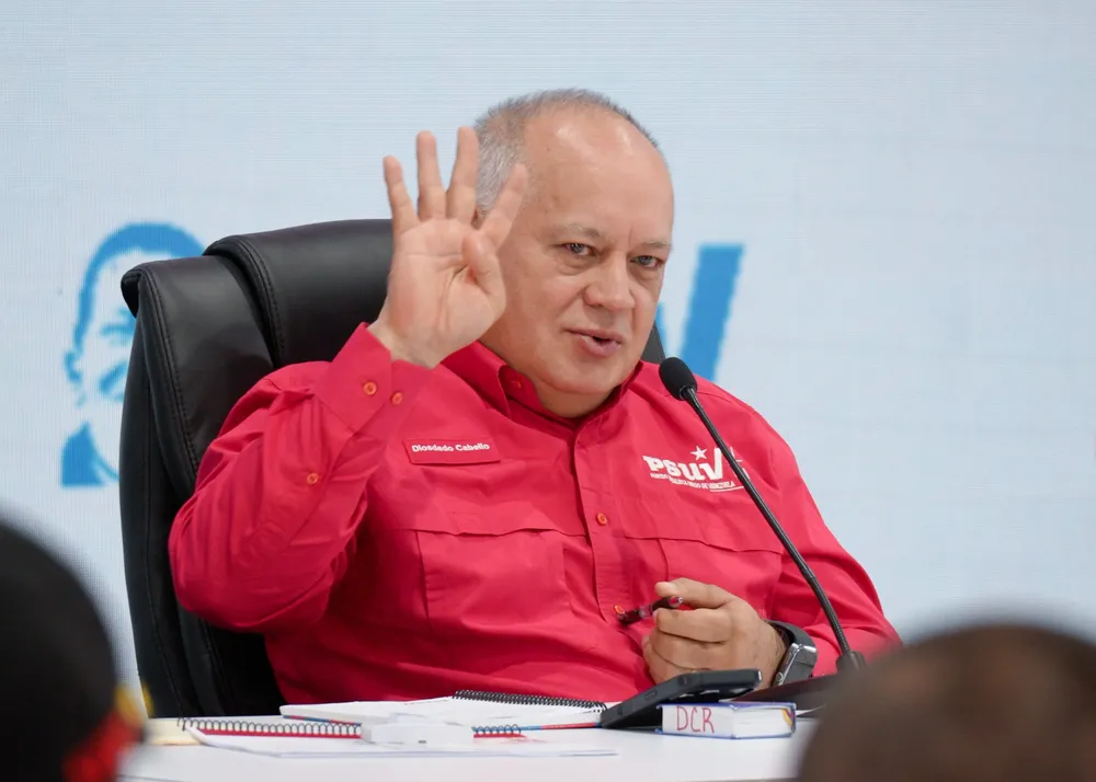 Diosdado Cabello, secretario general del PSUV.