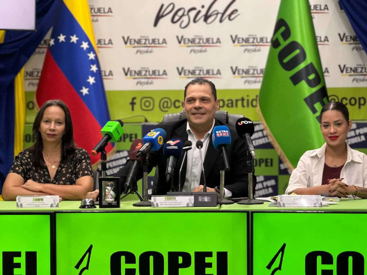Juan Carlos Alvarado- Secretario nacional de Copei